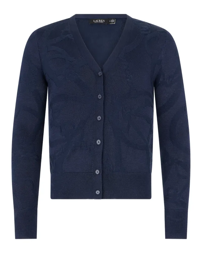 Ralph Lauren Cardigan mit V-Ausschnitt - Blau Blau