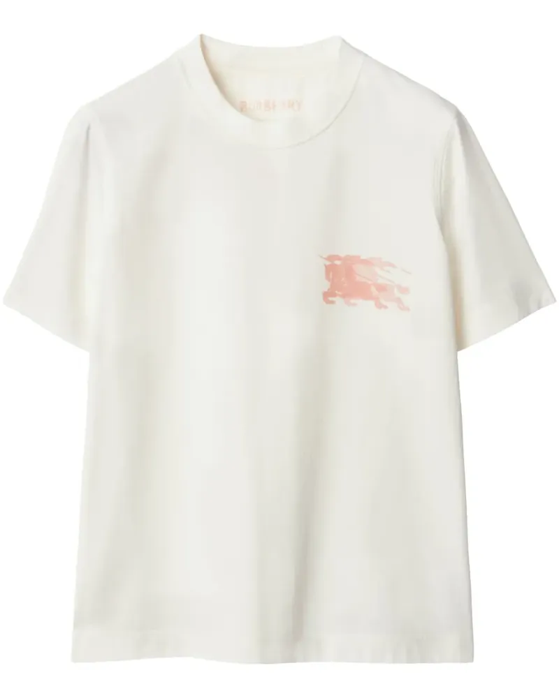 Burberry T-Shirt mit EKD-Motiv - Weiß Weiß