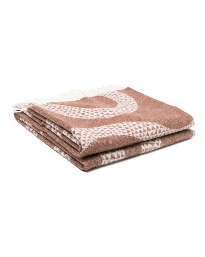 Jonathan Adler Eden Überwurf 177cm x 127cm - Braun Braun