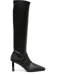 Courrèges AC Charm Stiefel aus Faux-Leder 70mm Schwarz