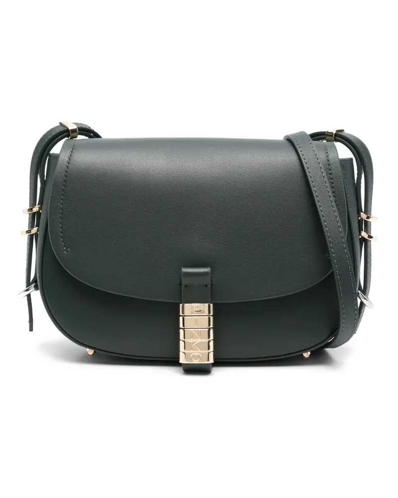 Pinko Mini-Schultertasche aus Leder - Grün Grün