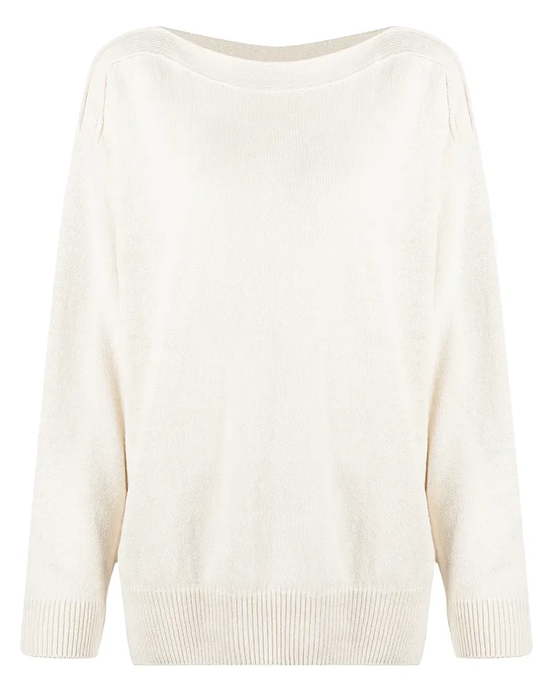 Closed Pullover mit U-Boot-Ausschnitt - Weiß Weiß