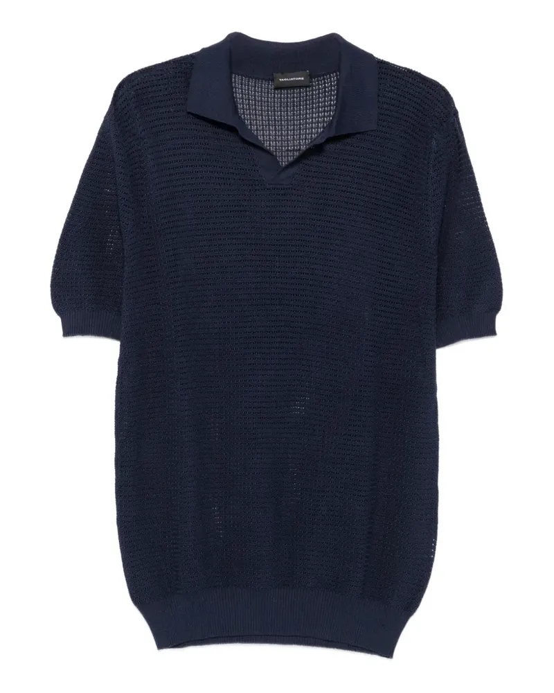 Tagliatore Edwin Pullover mit V-Ausschnitt - Blau Blau