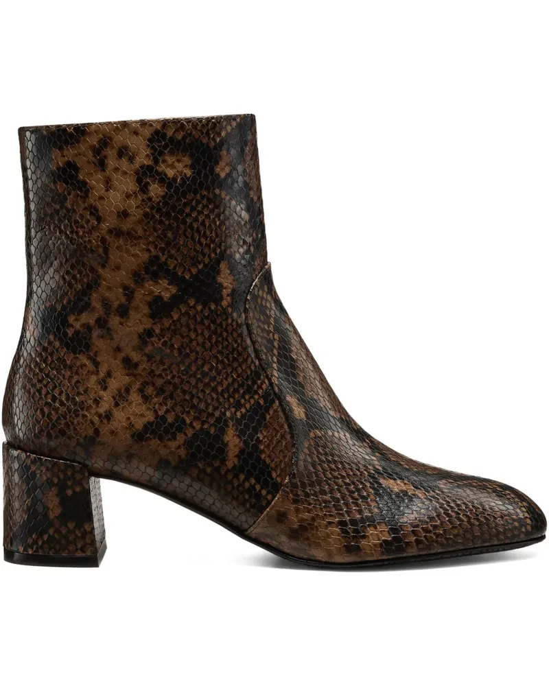 Stuart Weitzman 50mm Maeve ankle boots - Braun Braun