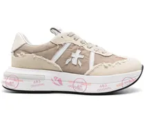 Cassie 6722 Canvas-Sneakers - Nude