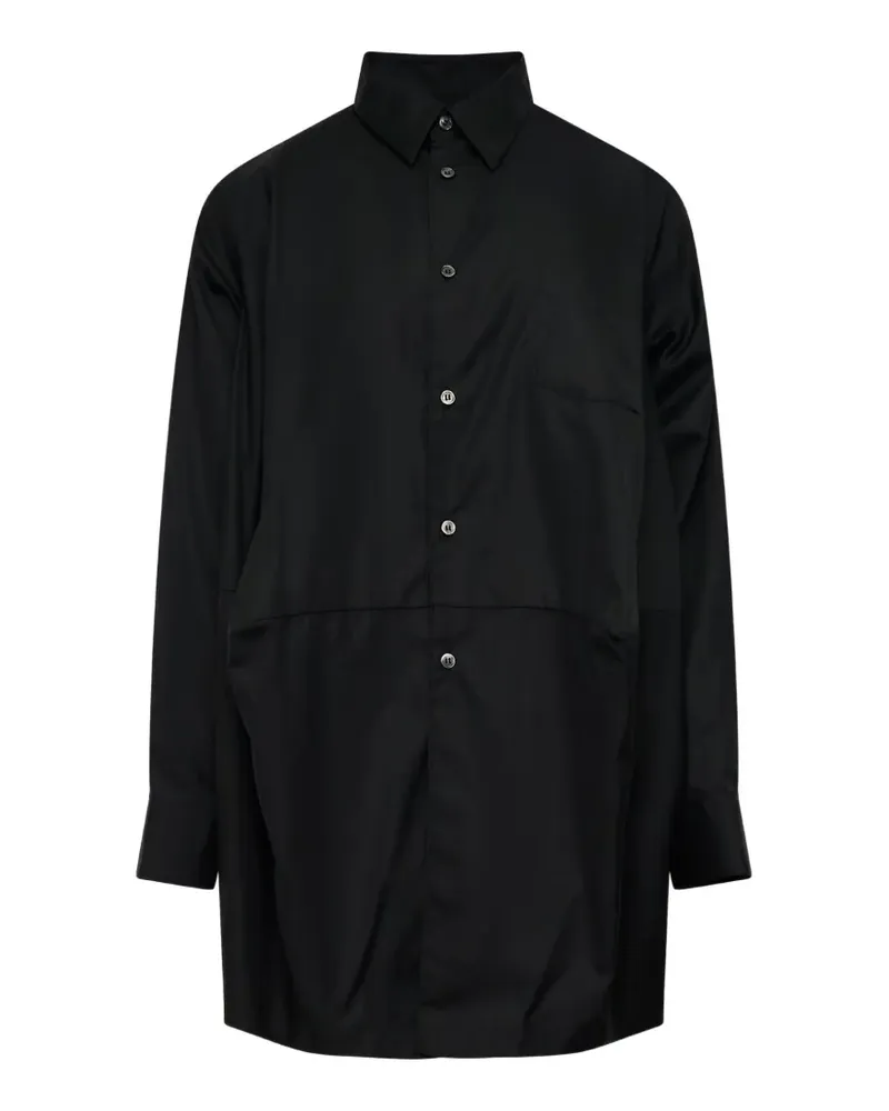 Comme des Garçons Klassisches Hemd - Schwarz Schwarz