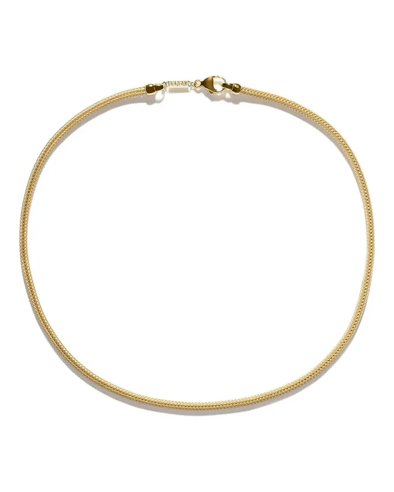 AZLEE 18kt Divine Gelbgoldhalskette Gold