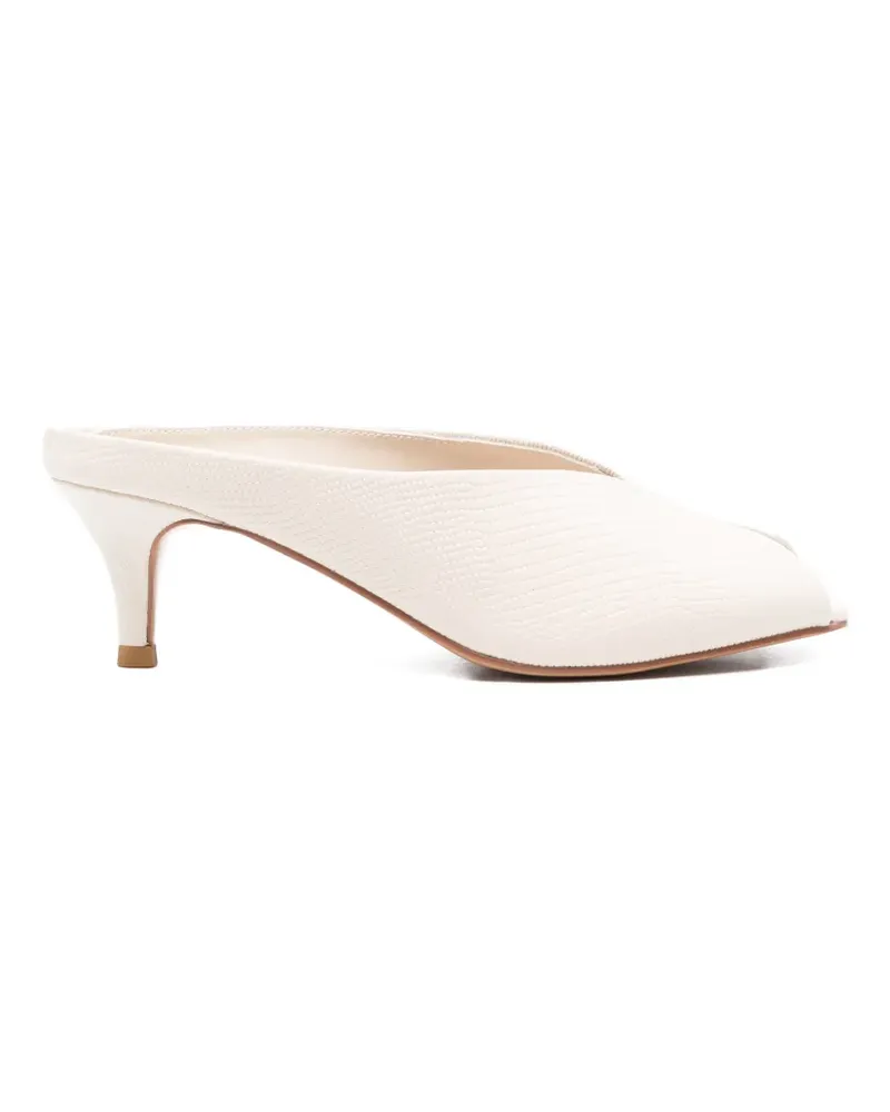 Twin-Set Sandalen mit Peeptoe - Nude Nude