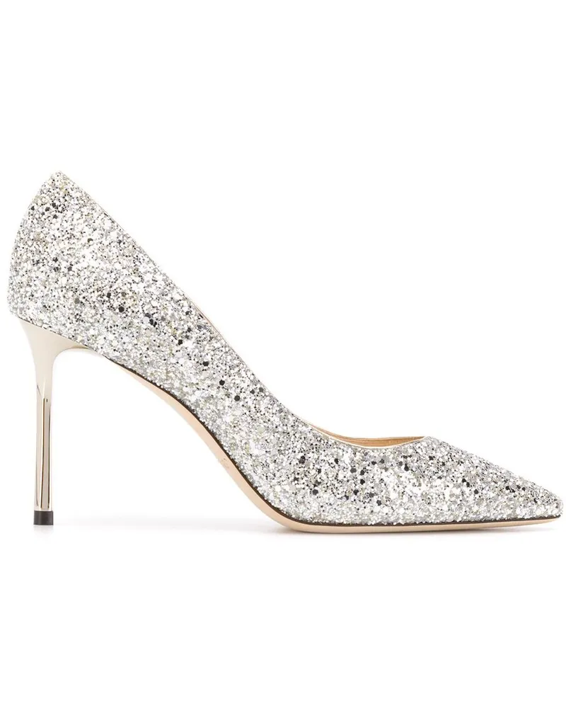 Jimmy Choo Romy 85' Pumps - Silber Silber