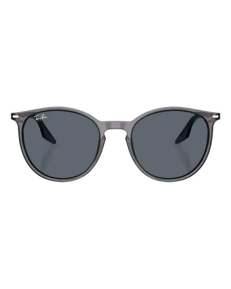 Ray Ban Sonnenbrille mit rundem Gestell - Grau Grau