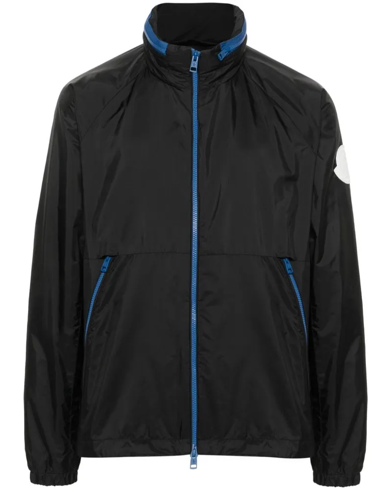 Moncler Leichte Octano Kapuzenjacke - Schwarz Schwarz