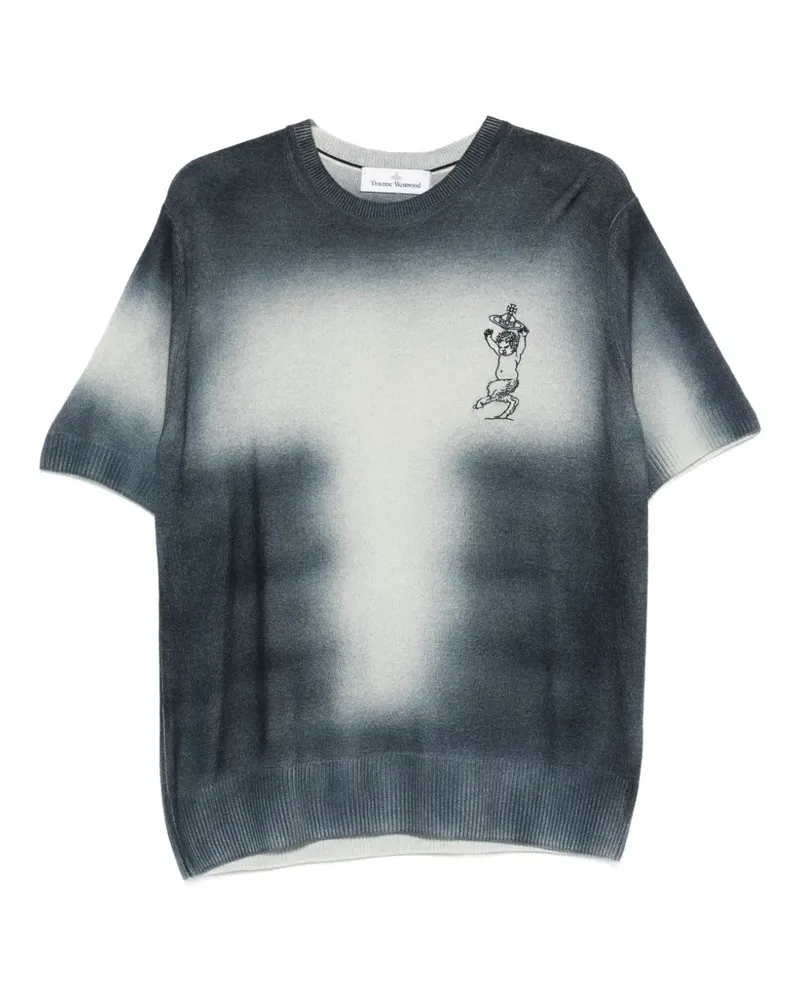 Vivienne Westwood pattern graphic T-shirt - Grau Grau