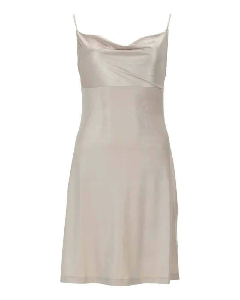 Versace Jeans Minikleid mit Spaghettiträgern - Nude Nude