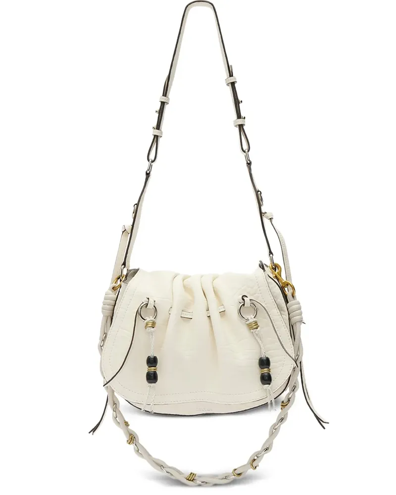 Isabel Marant Bolton Schultertasche - Weiß Weiß