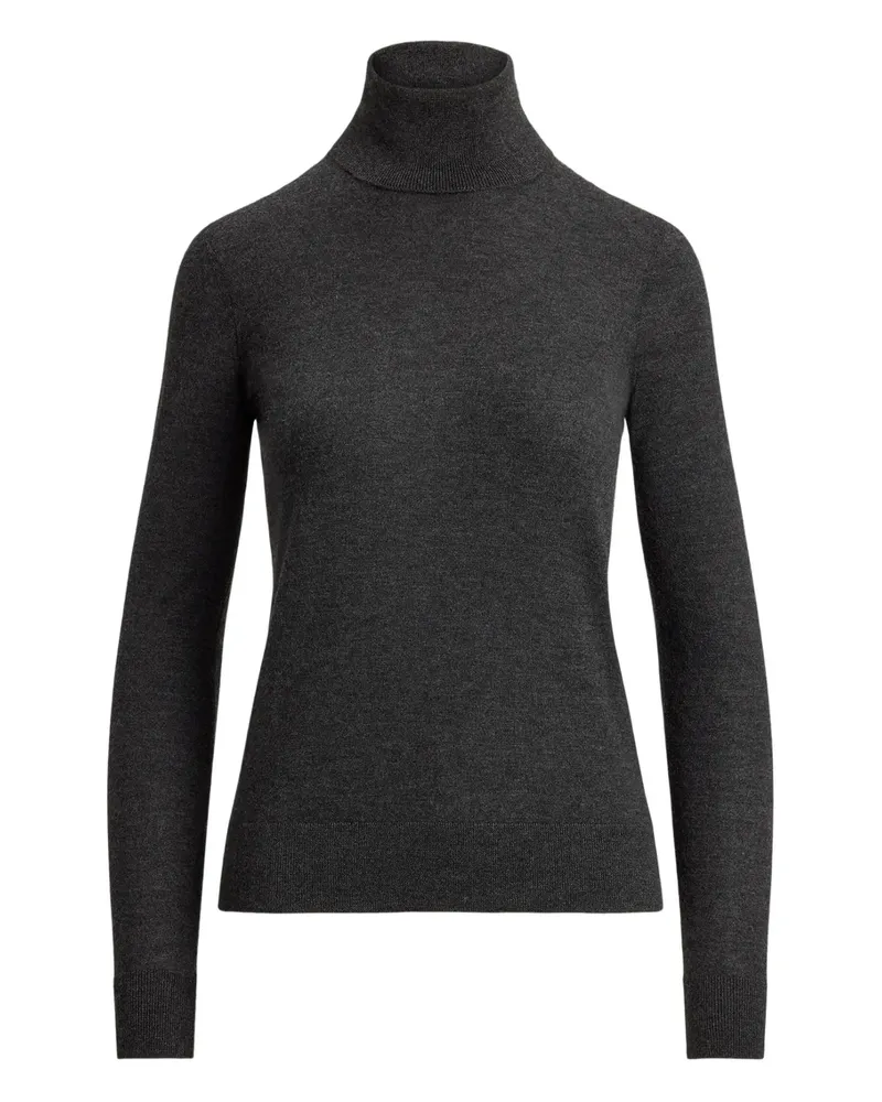 Ralph Lauren Kaschmirtop mit Rollkragen - Grau Grau