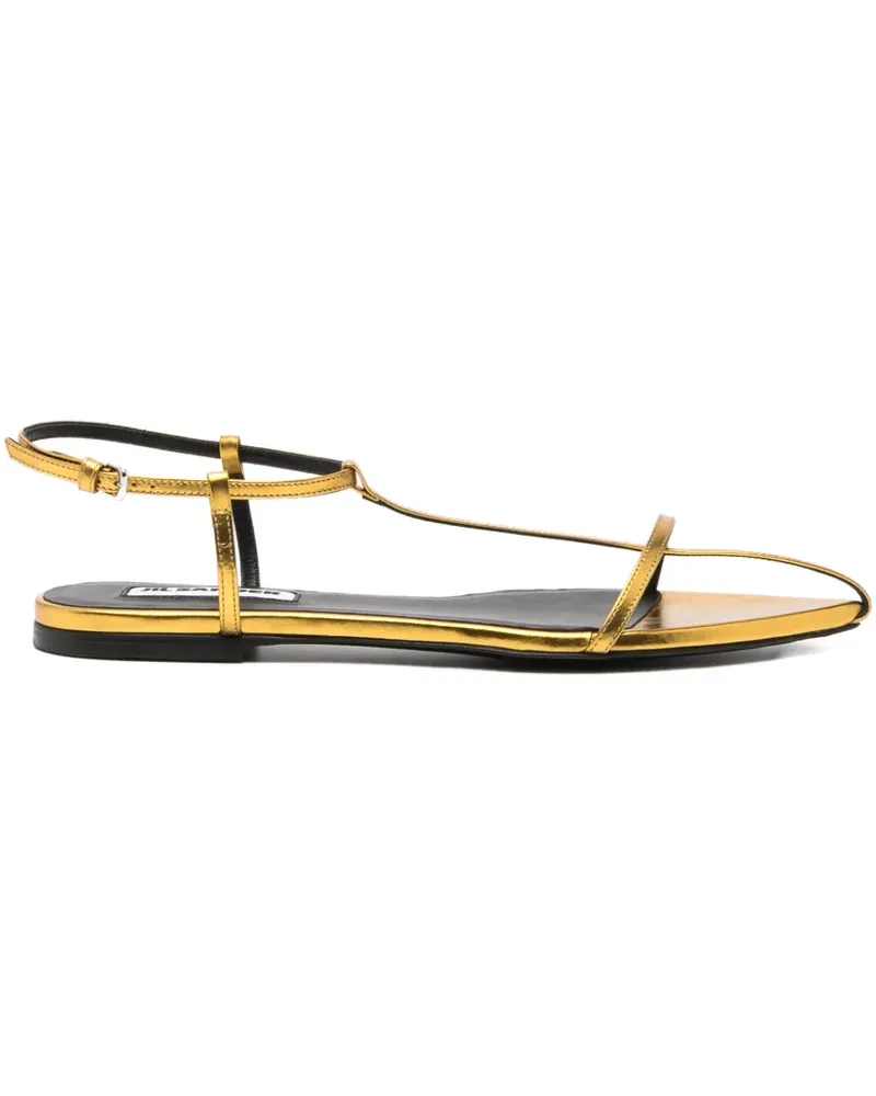 Jil Sander Cage sandals - Gold Gold