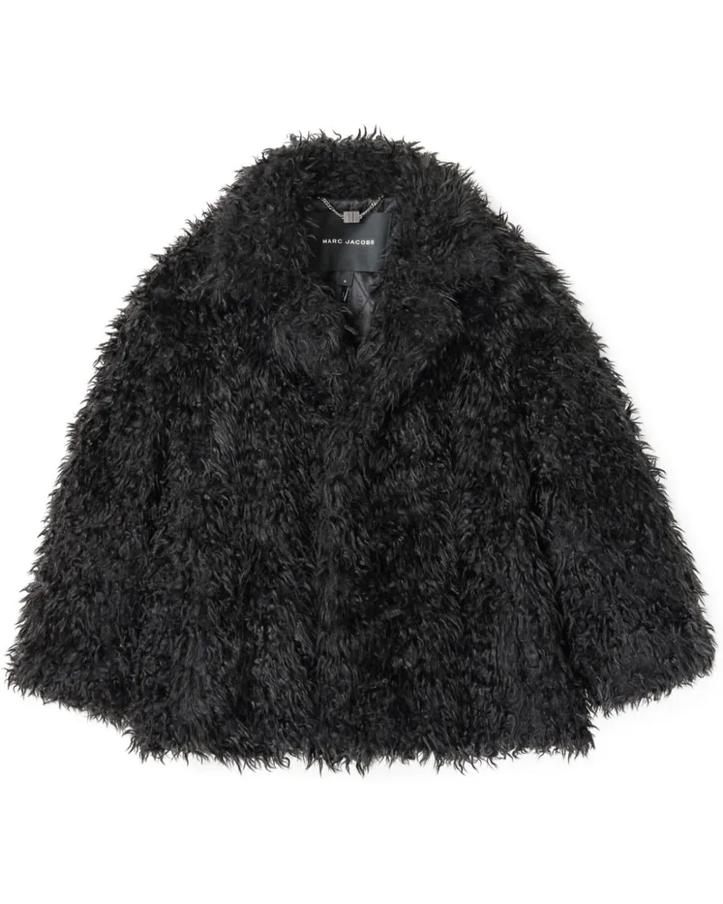 Marc Jacobs The Shaggy Jacke aus Faux Fur - Schwarz Schwarz
