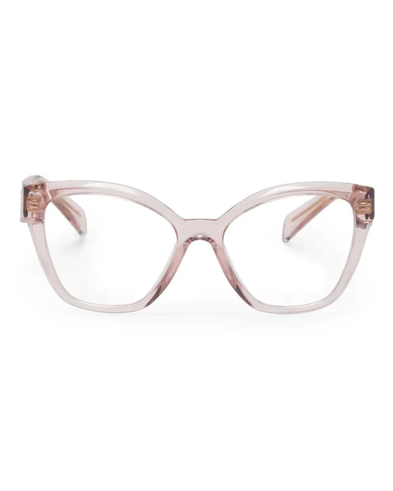 Prada Klassische Cat-Eye-Brille - Rosa Rosa