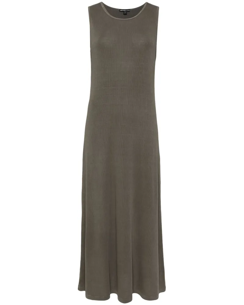 James Perse Geripptes Kleid - Nude Nude