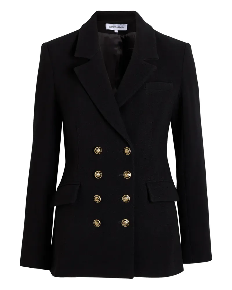 Veronica Beard Doppelreihiger Blazer - Schwarz Schwarz