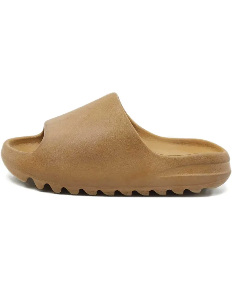 adidas Pantoletten mit ausgeformtem Fußbett - Braun Braun