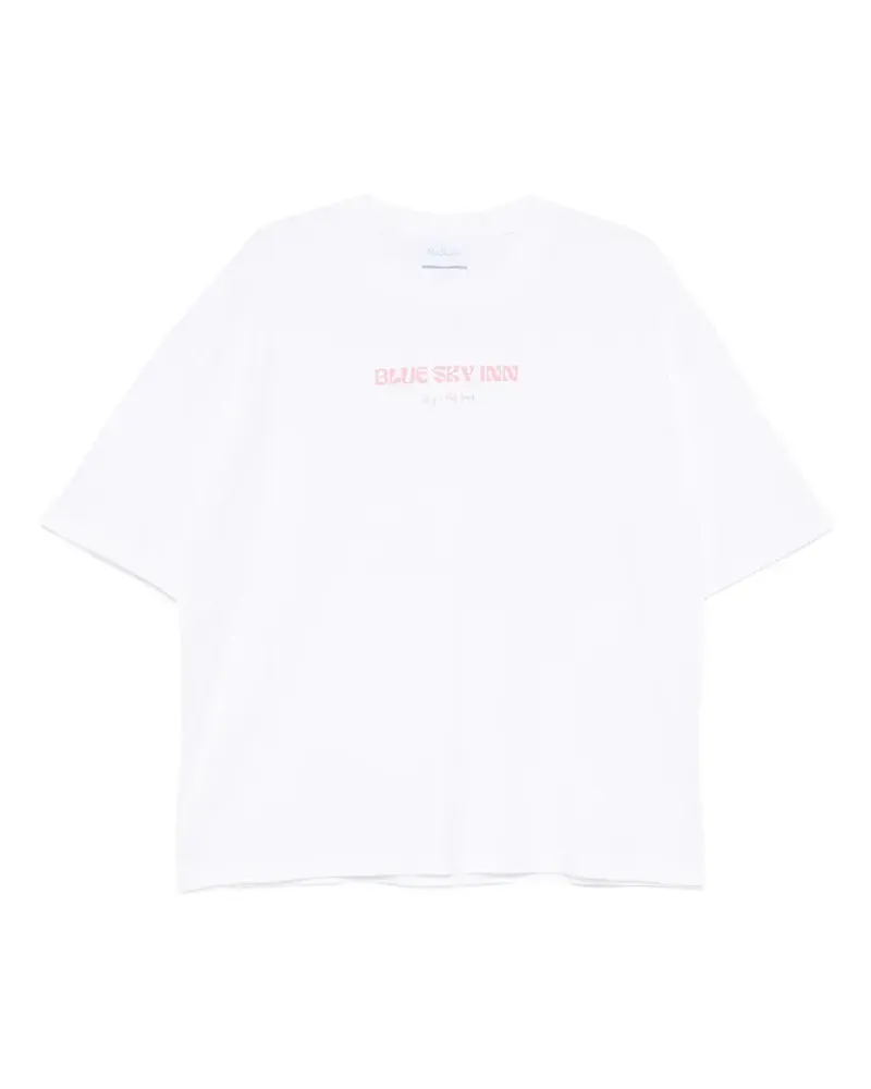 Blue Sky Inn T-Shirt mit grafischem Print - Weiß Weiß