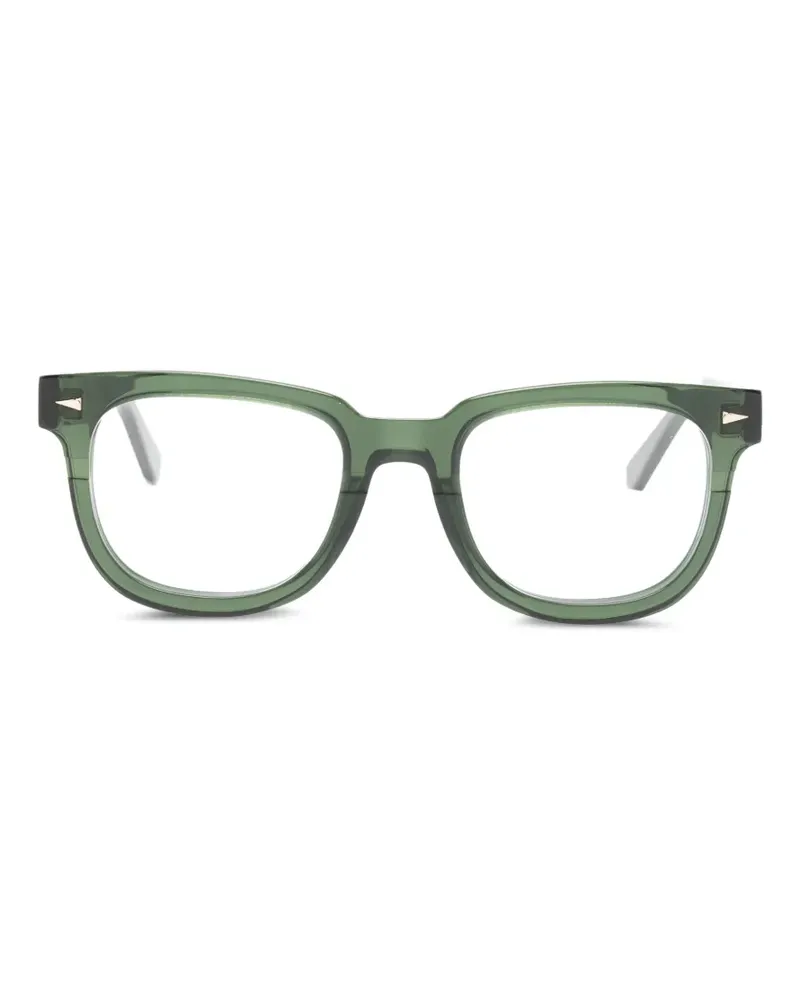 AHLEM Brille mit eckigem Gestell - Grün Grün