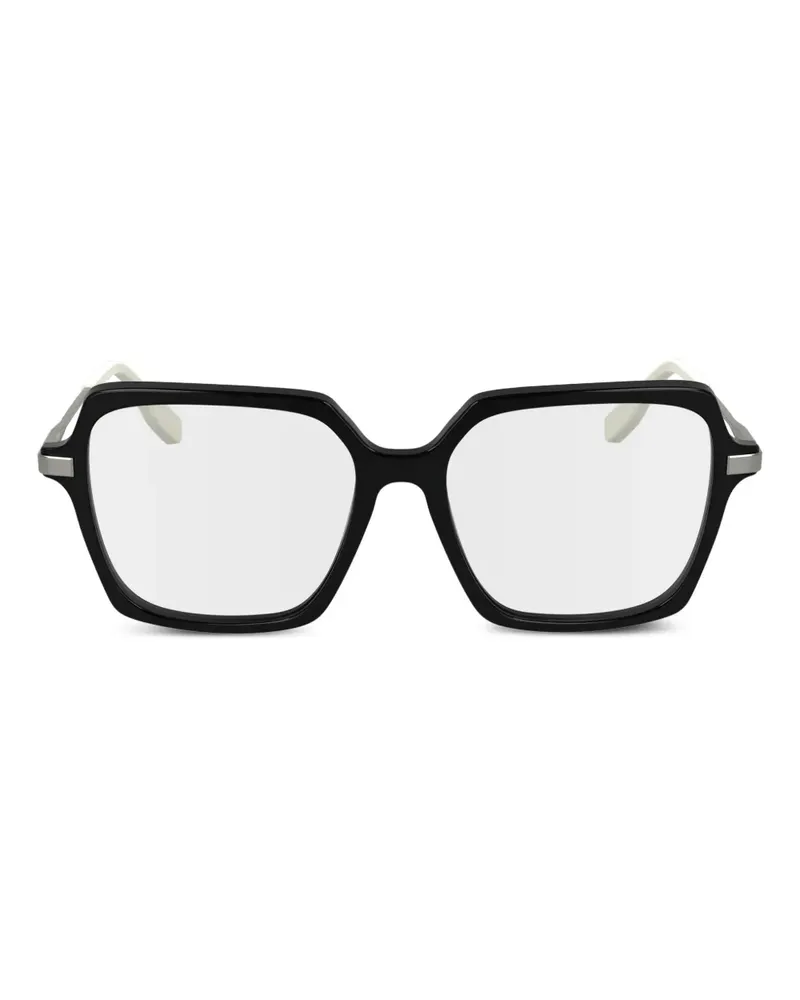 Karl Lagerfeld Brille mit eckigem Gestell - Schwarz Schwarz