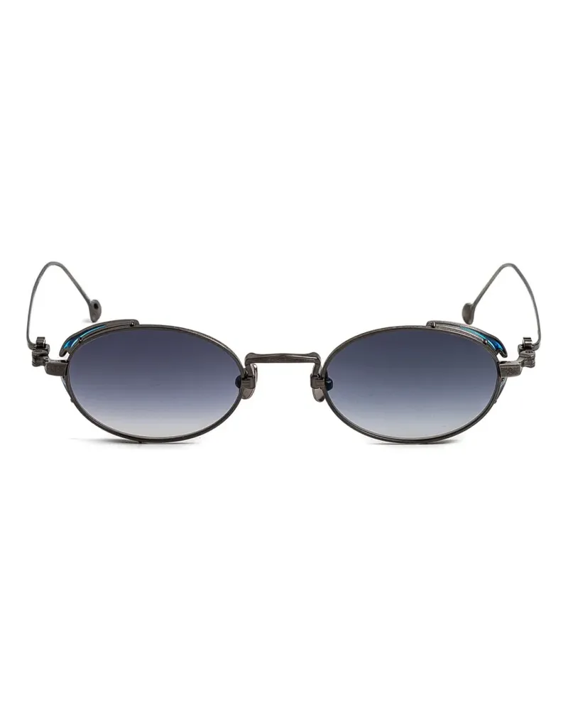 MATSUDA oval-frame sunglasses - Silber Silber