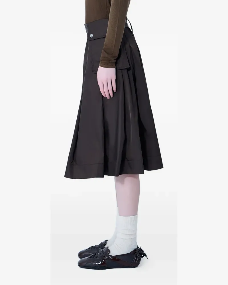 Ganni Duchesse Midirock - Braun Braun