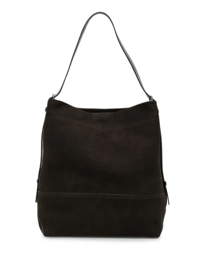 Christophe Lemaire belted tote bag - Braun Braun