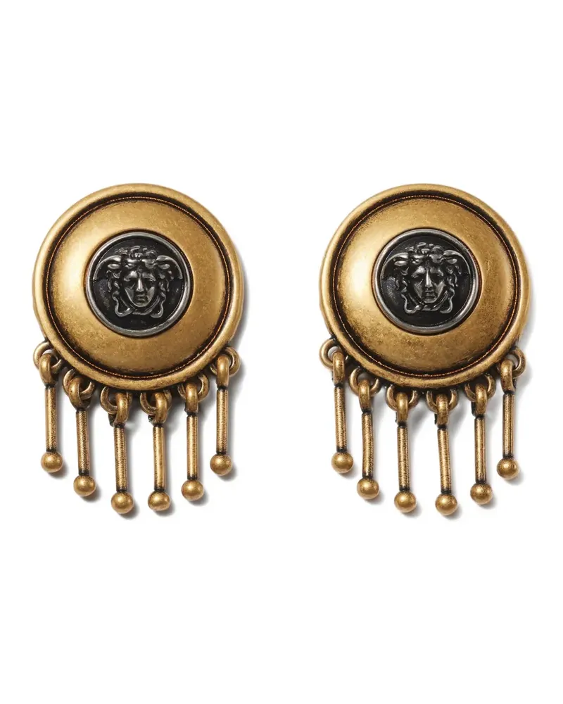 Versace Medusa Fransen-Ohrringe - Gold Gold