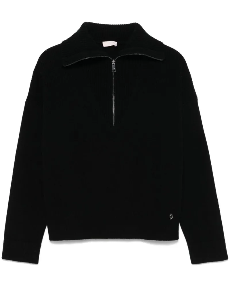 Liu Jo Pullover aus Wolle - Schwarz Schwarz