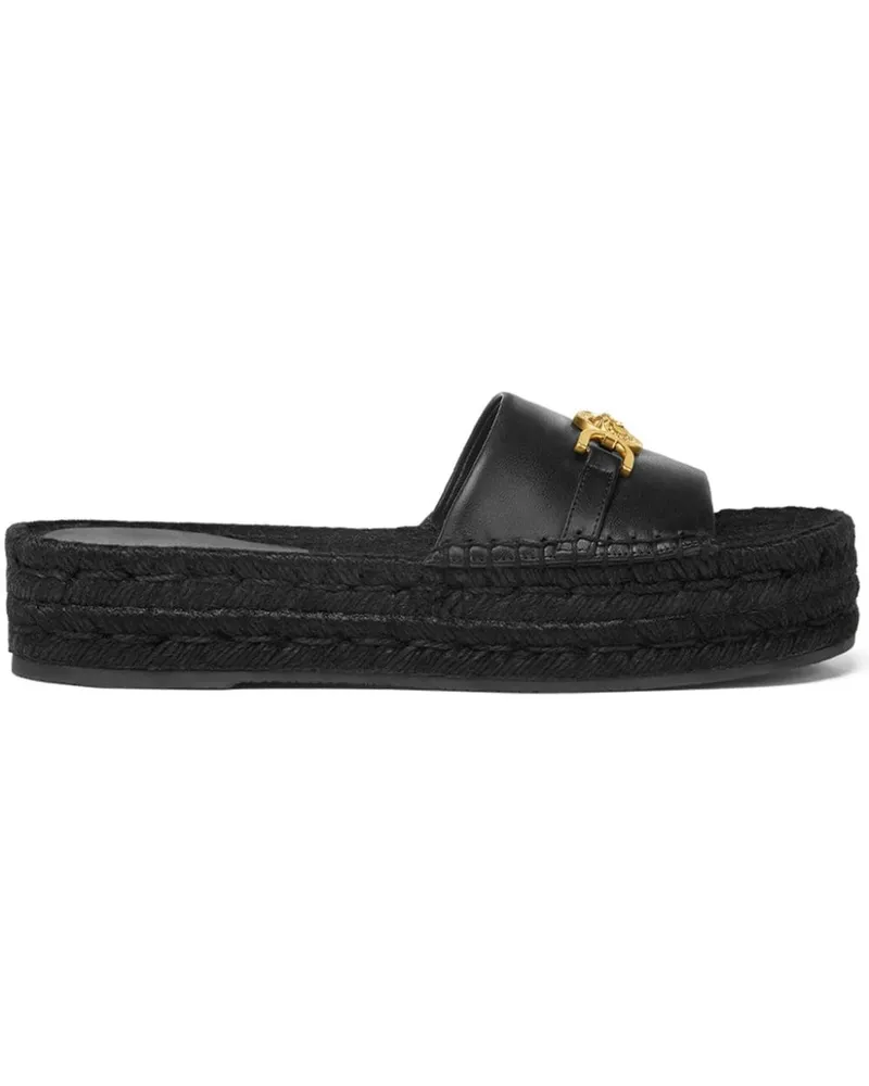 Versace Medusa '95 Espadrilles 30mm - Schwarz Schwarz