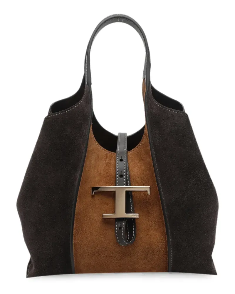 TOD'S Timeless Handtasche aus Leder - Braun Braun