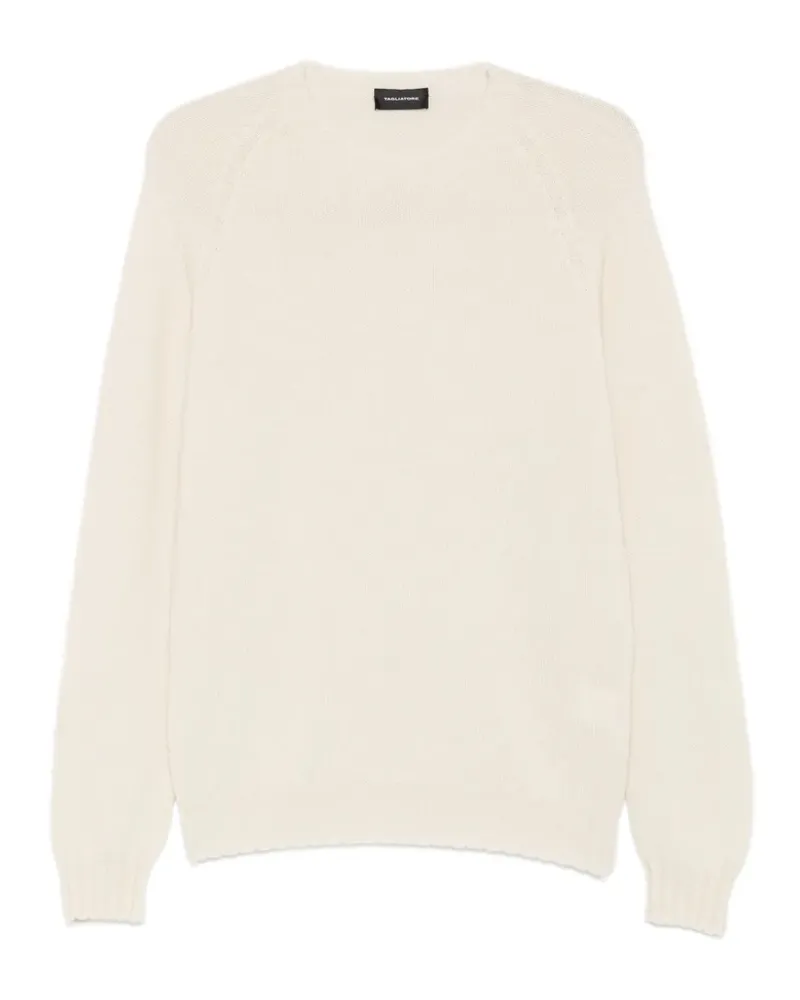Tagliatore Nobhil Pullover mit geripptem Besatz - Nude Nude