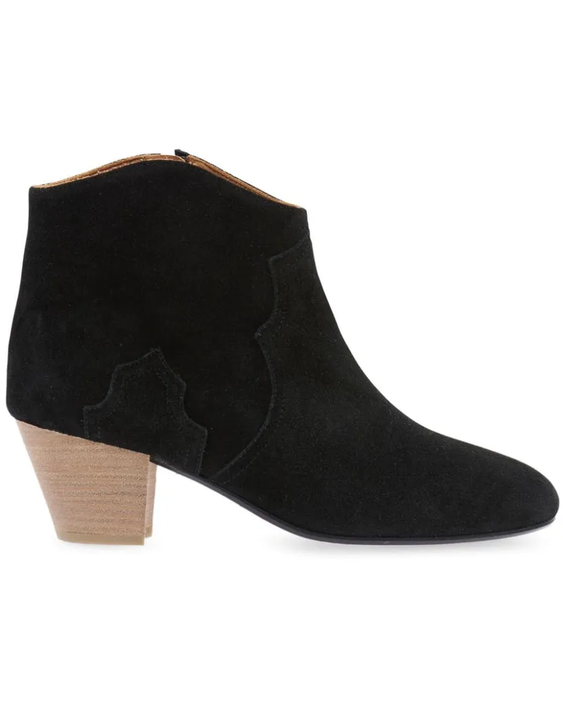 Isabel Marant Cowboy-Stiefel mit spitzer Kappe - Schwarz Schwarz