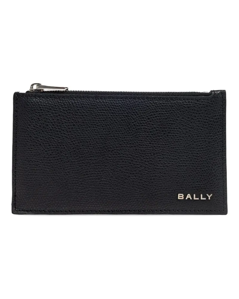 Bally Kartenetui mit Reißverschluss - Schwarz Schwarz