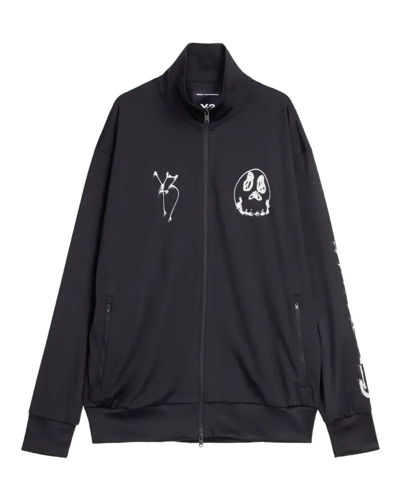 Y-3 Chito graphic track top - Schwarz Schwarz