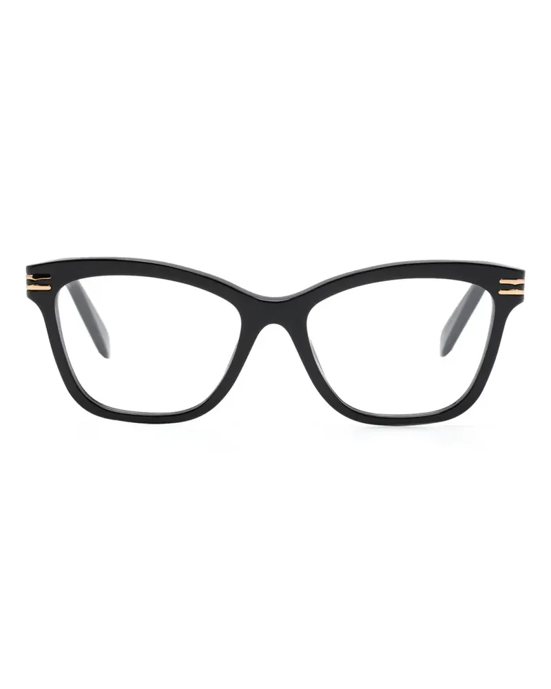 Bulgari B.Zero1 Brille mit eckigem Gestell - Schwarz Schwarz