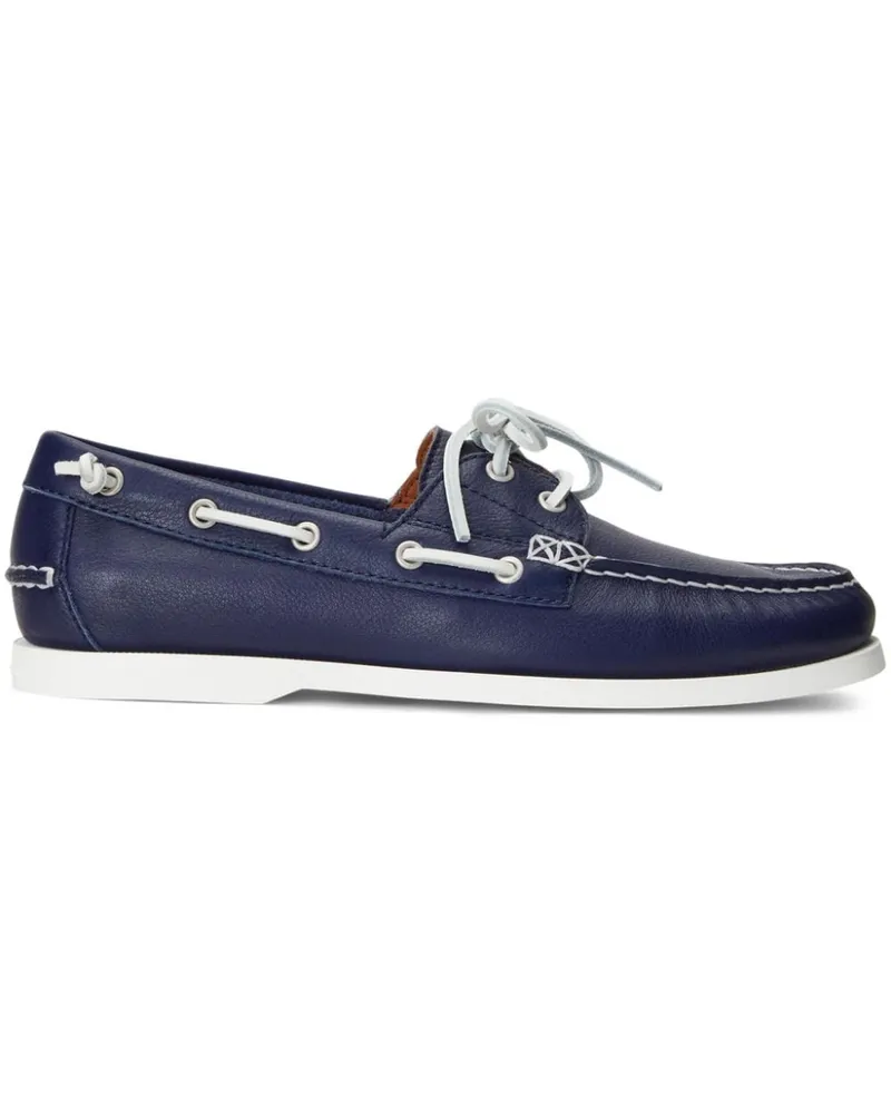 Ralph Lauren Merton Segelschuhe - Blau Blau