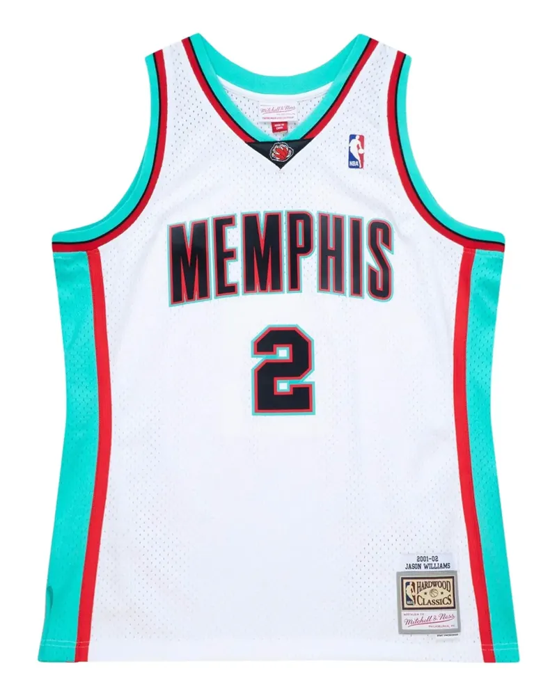 Mitchell & Ness Jason Williams NBA Vancouver Grizzlies 2001 Swingman Weste - Weiß Weiß