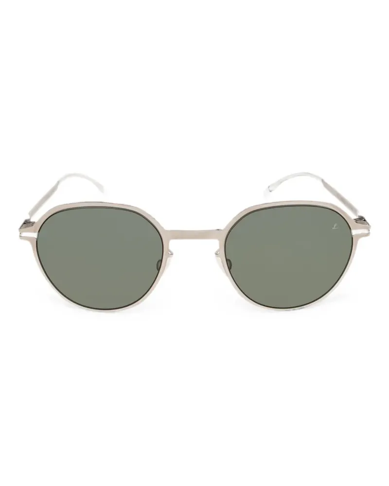 Mykita ML18 Sonnenbrille mit geometrischem Gestell - Silber Silber