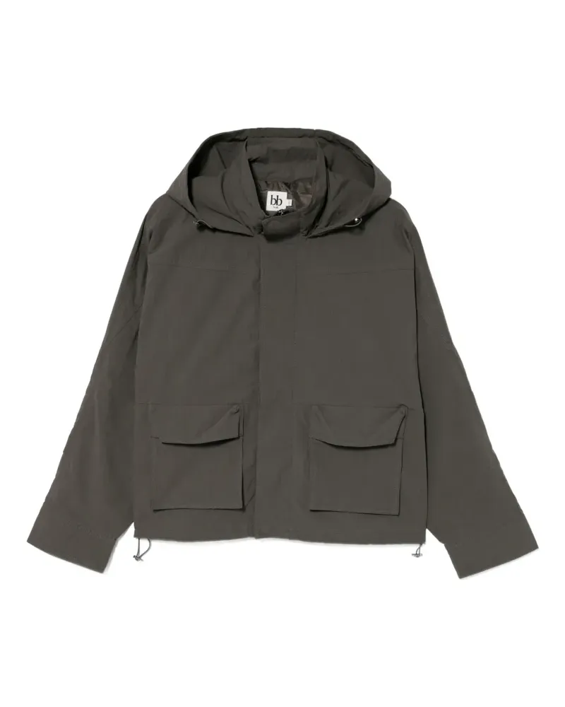 b+ab Klassische Kapuzenjacke - Braun Braun