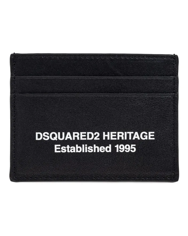 Dsquared2 Heritage Kartenetui - Schwarz Schwarz