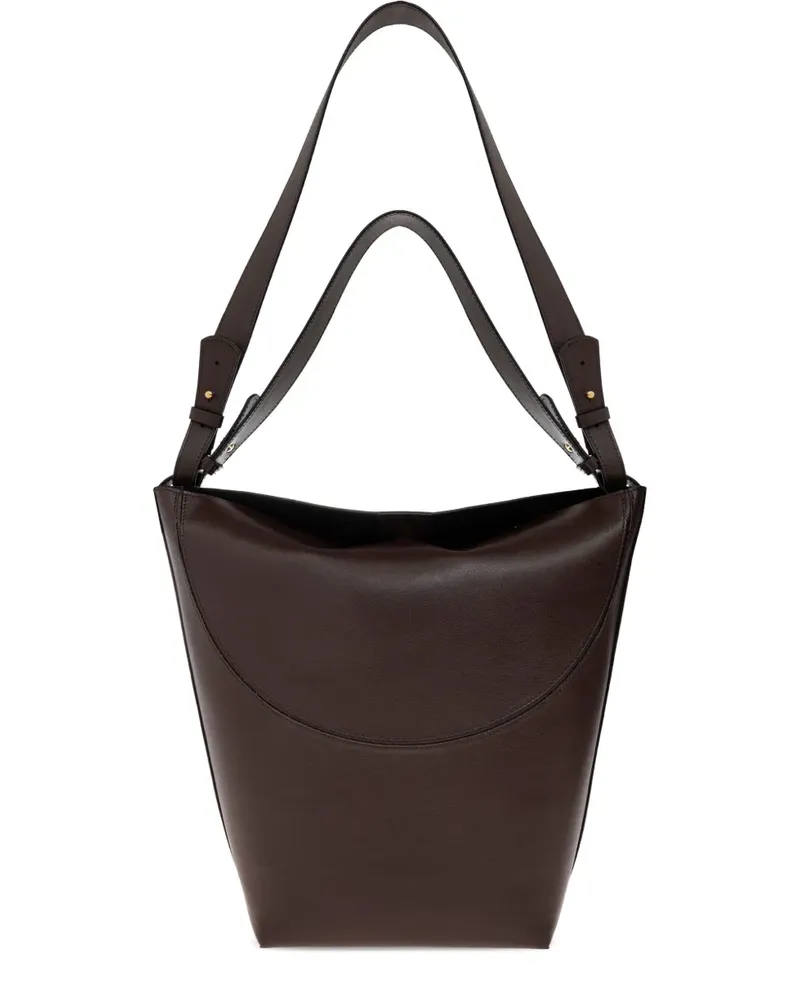 NEOUS medium Pavo tote bag - Braun Braun
