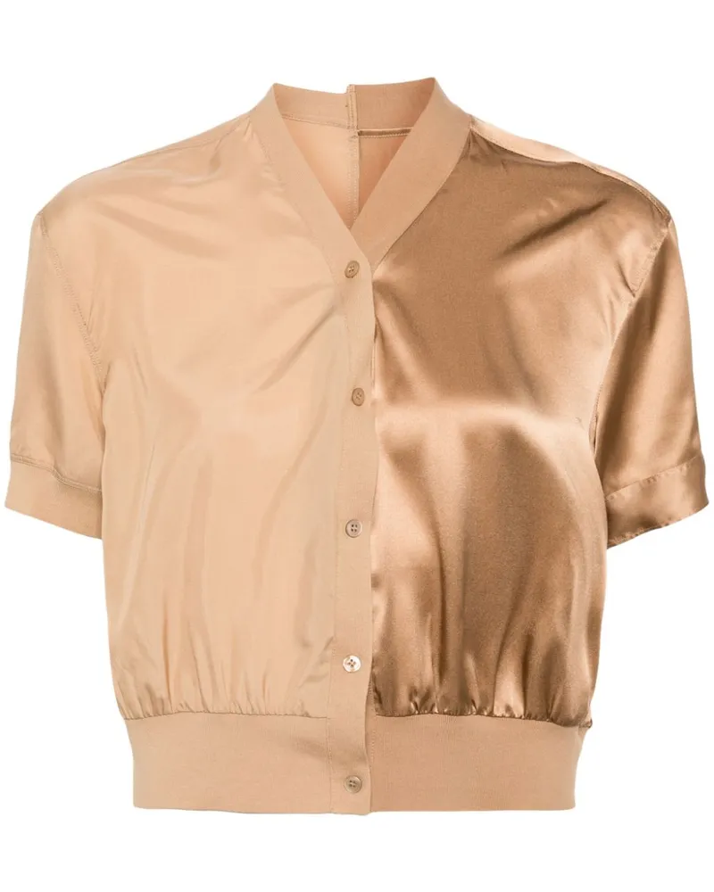 JNBY Hemd mit V-Ausschnitt - Braun Braun