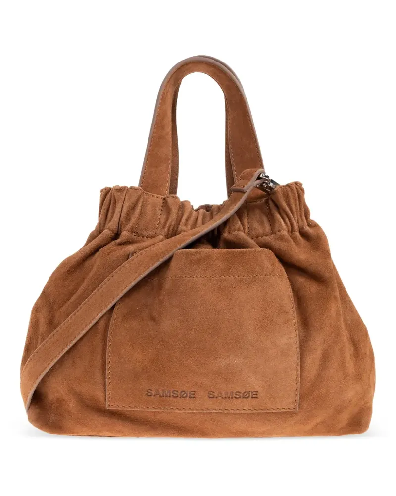 Samsøe & Samsøe Mittelgroße Saemmi Tote Bag - Braun Braun