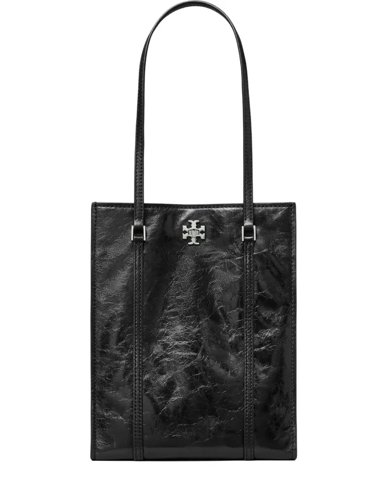 Tory Burch Kleine Kira Tote Bag mit Drehverschluss - Schwarz Schwarz