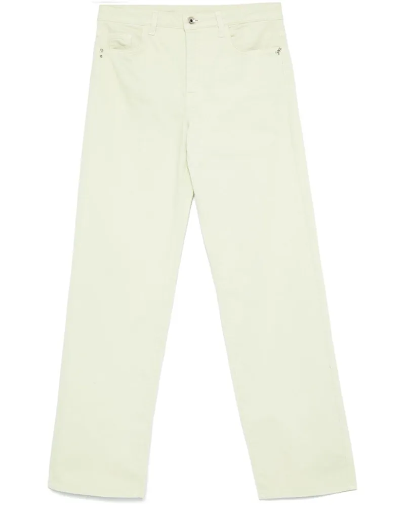 Patrizia Pepe Jeans mit Fly-Motiv - Grün Grün